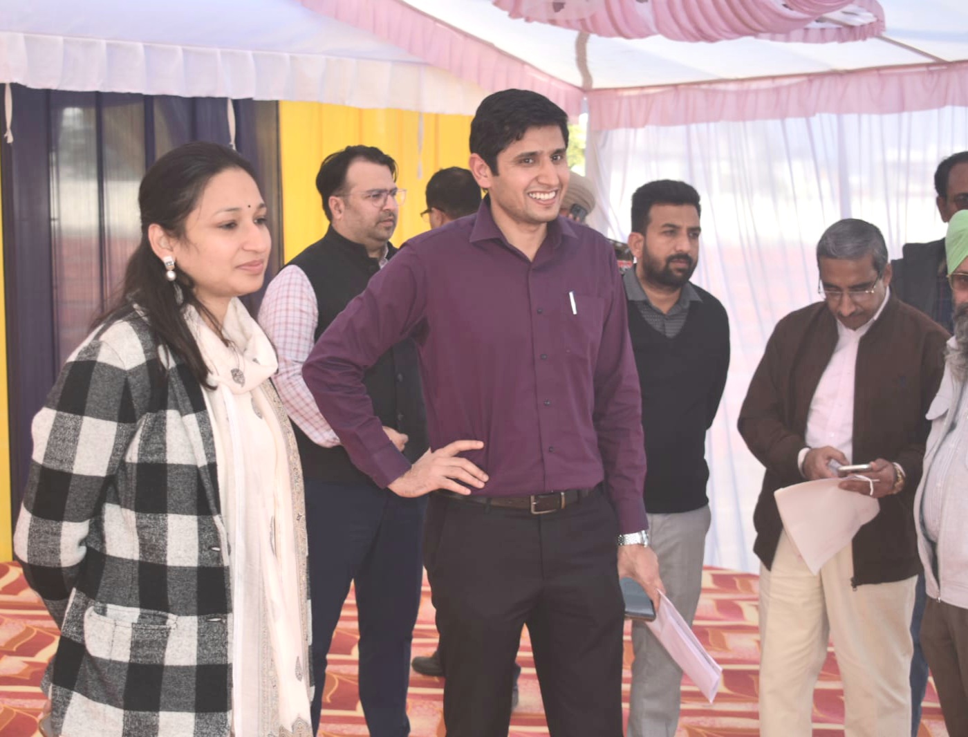 9314 ਚੁਣੇ ਹੋਏ ਨੁਮਾਇੰਦਿਆਂ ਦੇ ਸਹੁੰ ਚੁੱਕ ਸਮਾਗਮ ਲਈ ਲਾਜਵੰਤੀ ਸਟੇਡੀਅਮ ਵਿਖੇ ਸਾਰੀਆਂ ਤਿਆਰੀਆਂ ਮੁਕੰਮਲ - ਡਿਪਟੀ ਕਮਿਸ਼ਨਰ